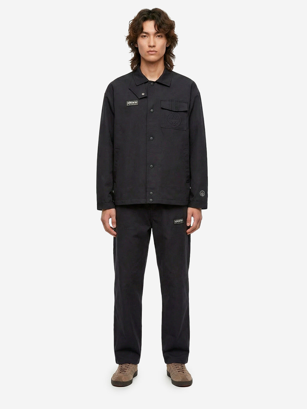 ADIDAS ORIGINALS Pantaloni Stadt Spezial Nero Urbanstaroma