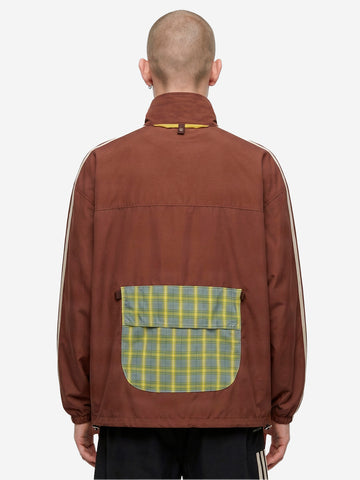 ADIDAS ORIGINALS Track top sportivo marrone x Song for the Mute 007 Marrone
