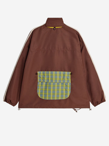 ADIDAS ORIGINALS Track top sportivo marrone x Song for the Mute 007 Marrone