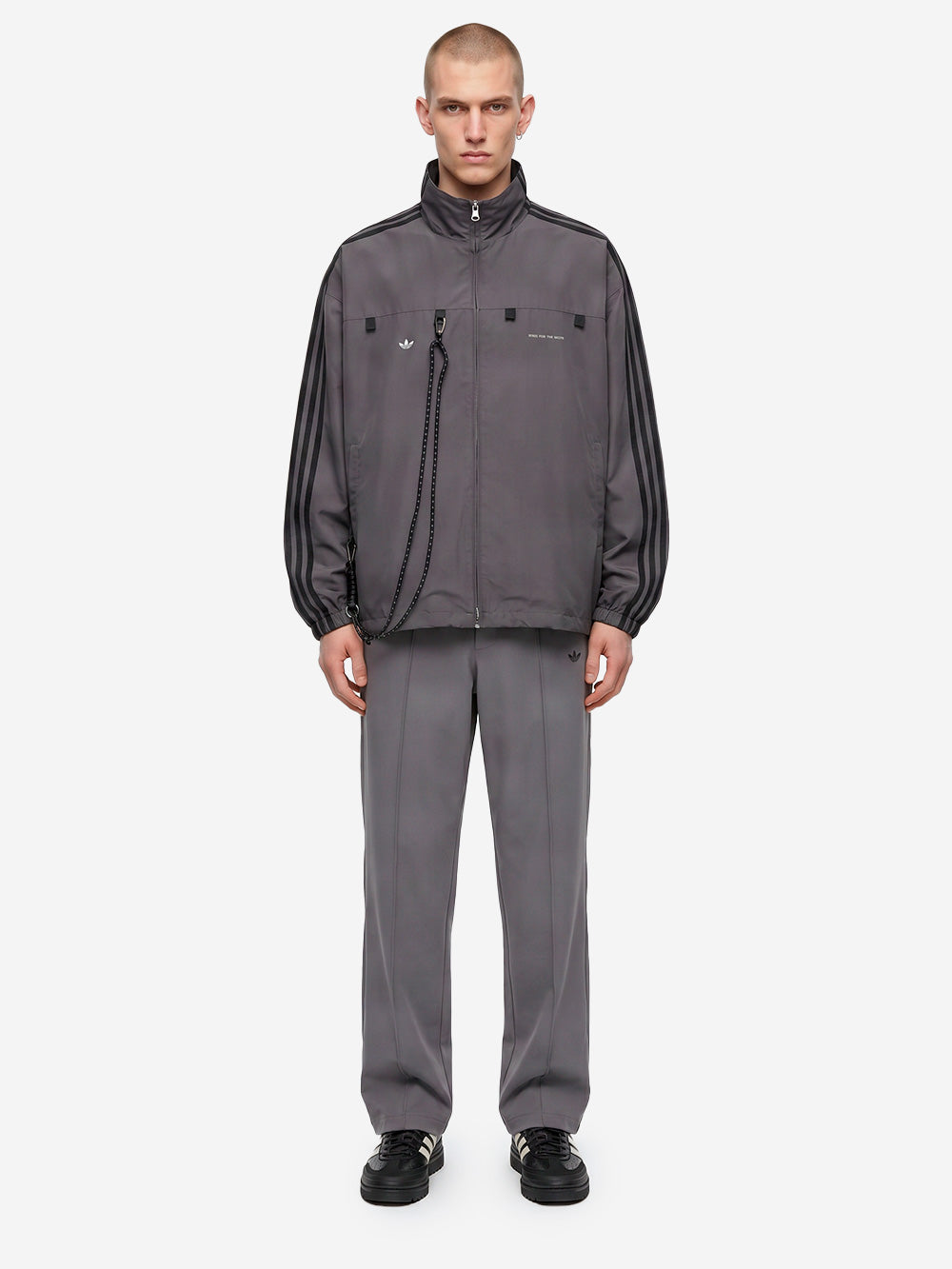 ADIDAS ORIGINALS Track top grigio x Song for the Mute 007 Grigio Urbanstaroma