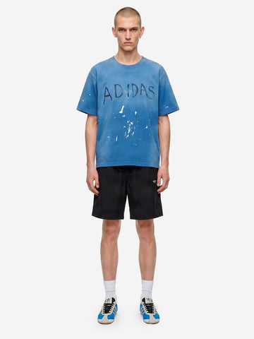 ADIDAS ORIGINALS T-shirt azzurra x Song for the Mute 007 blu
