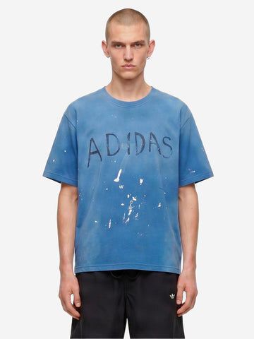 ADIDAS ORIGINALS T-shirt azzurra x Song for the Mute 007 blu