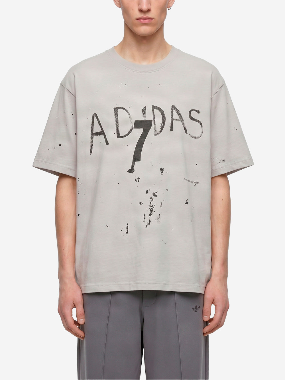 ADIDAS ORIGINALS T-shirt grigia x Song for the Mute 007 Grigio Urbanstaroma
