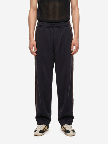 ADIDAS ORIGINALS Y3 x Wales Bonner Pantaloni track neri Nero marrone