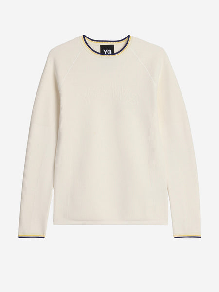 ADIDAS Y3 x Wales Bonner Sweater base top cream KS3975 | Urbanstaroma