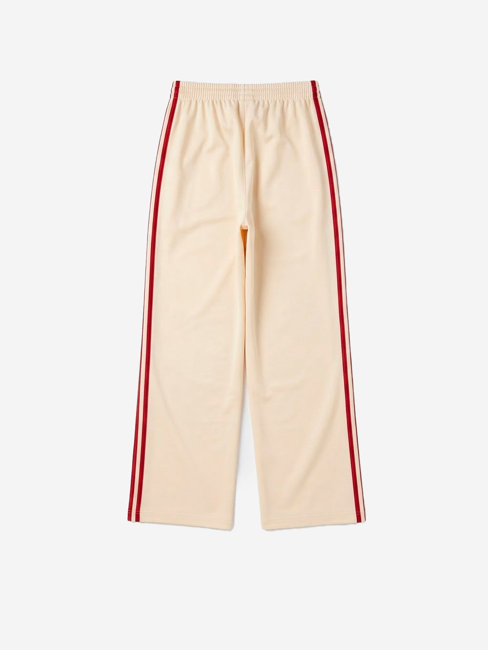 ADIDAS ORIGINALS Pantaloni loose Firebird vaniglia con stripes rosse Panna rossa Urbanstaroma