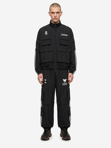 ADIDAS ORIGINALS Pantaloni cargo zip x Willy Chavarria Nero