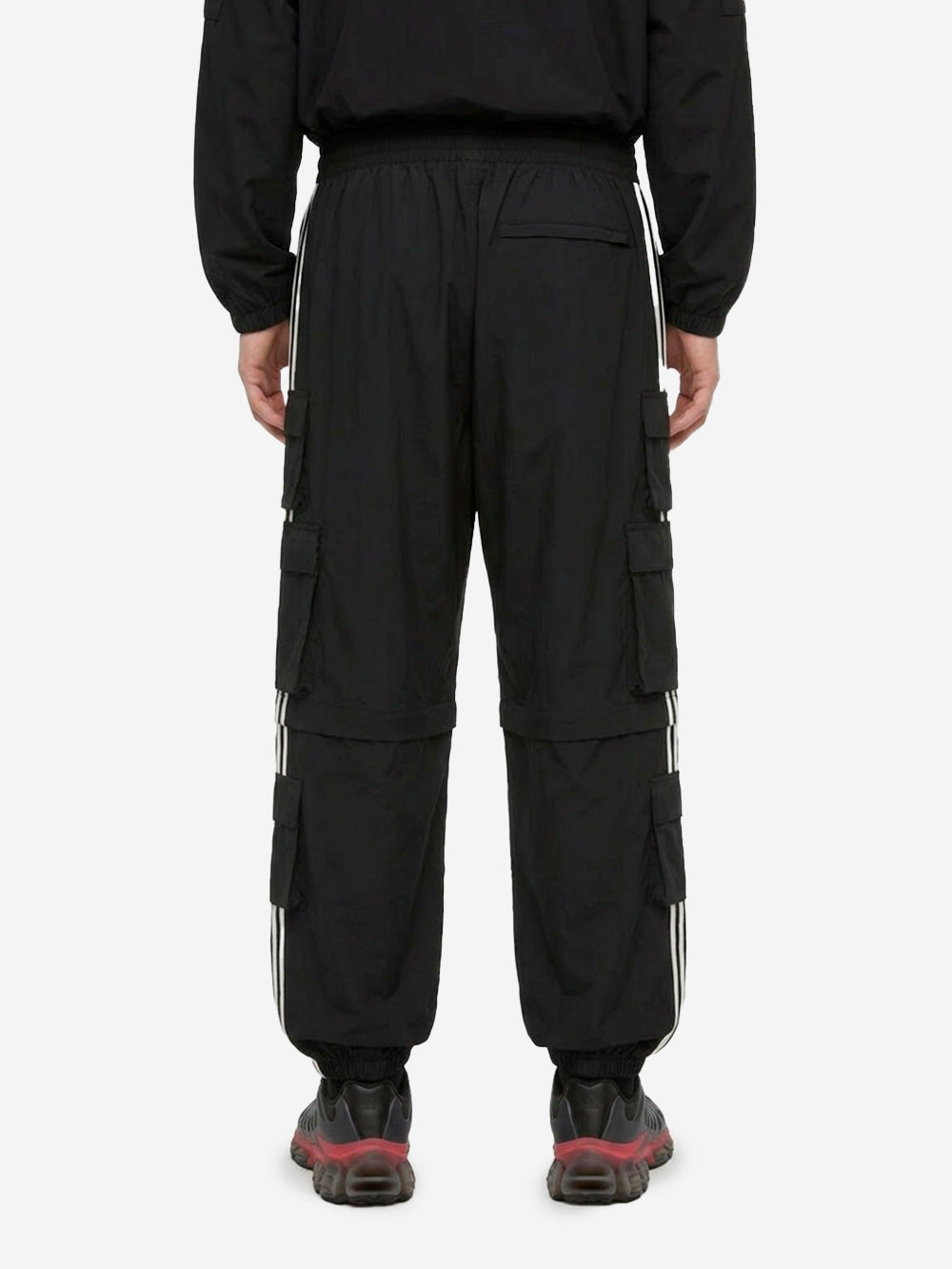 ADIDAS ORIGINALS Pantaloni cargo zip x Willy Chavarria Nero Urbanstaroma