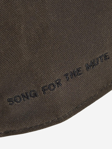 ADIDAS ORIGINALS Cappellino in cotone cerato x Song for the Mute 007 Marrone