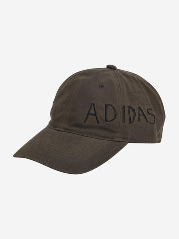 ADIDAS ORIGINALS Cappellino in cotone cerato x Song for the Mute 007 Marrone