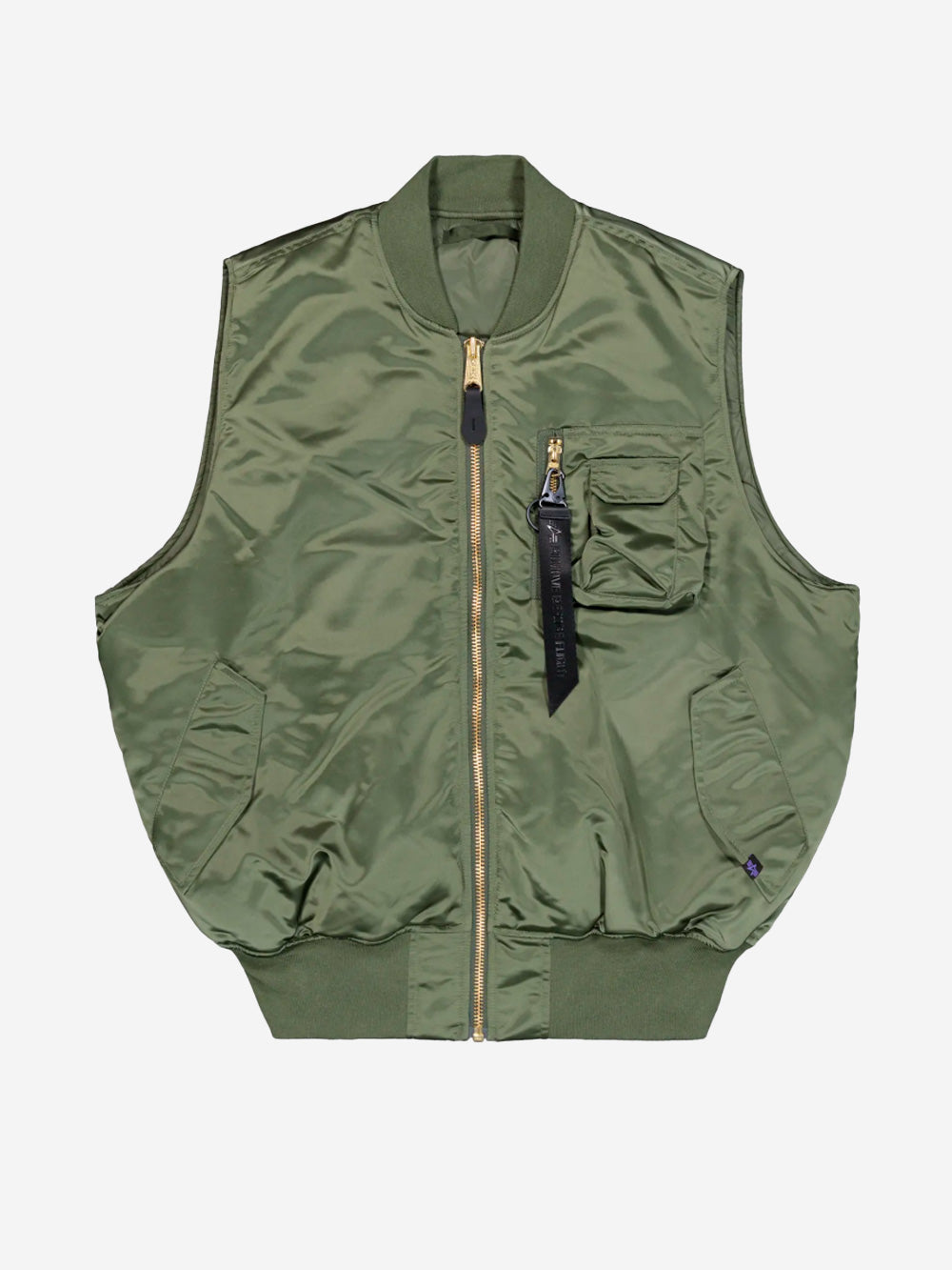 ALPHA INDUSTRIES Gilet reversibile MA-1 Base UV verde salvia Verde Urbanstaroma