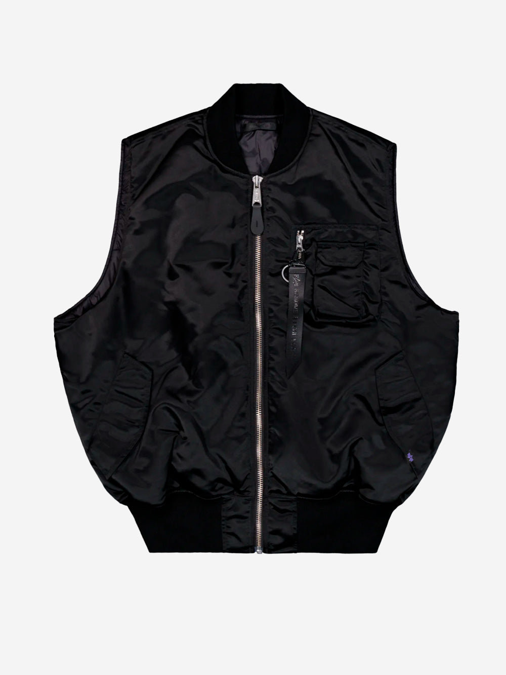 ALPHA INDUSTRIES Gilet reversibile MA-1 Base UV nero Nero Urbanstaroma