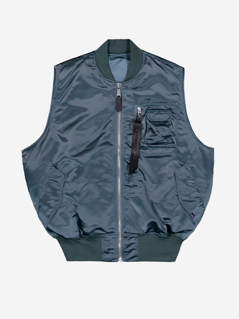 ALPHA INDUSTRIES Gilet reversibile MA-1 Base UV blu Petrolio Urbanstaroma