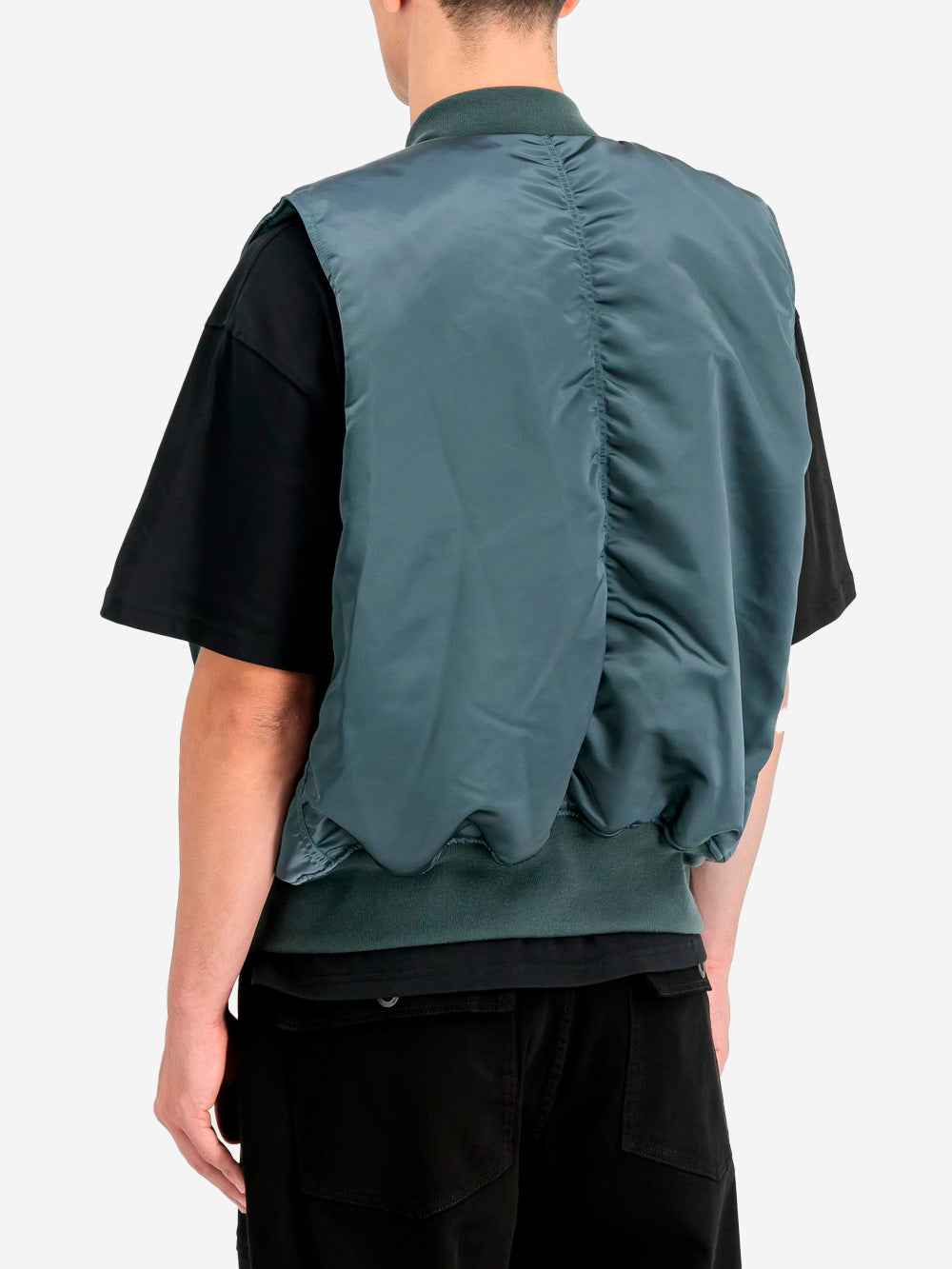 ALPHA INDUSTRIES Gilet reversibile MA-1 Base UV blu Petrolio Urbanstaroma