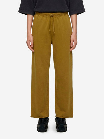 AMERICAN VINTAGE Pantaloni jogging a gamba ampia verde palude Verde