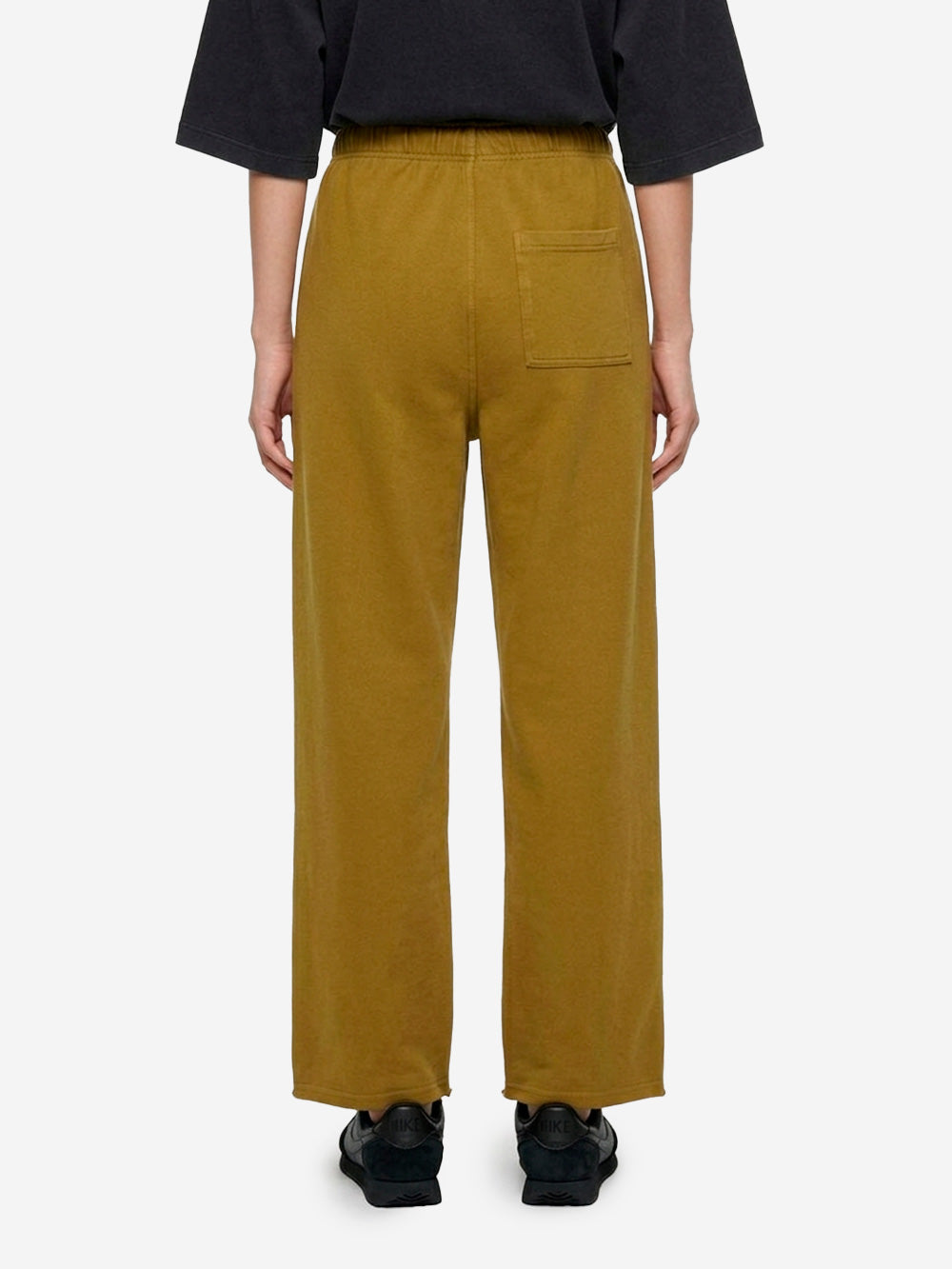 AMERICAN VINTAGE Pantaloni jogging a gamba ampia verde palude Verde Urbanstaroma