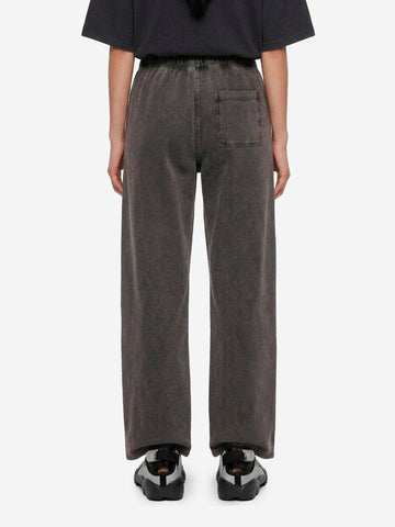 AMERICAN VINTAGE Pantaloni jogging a gamba ampia antracite Carbone
