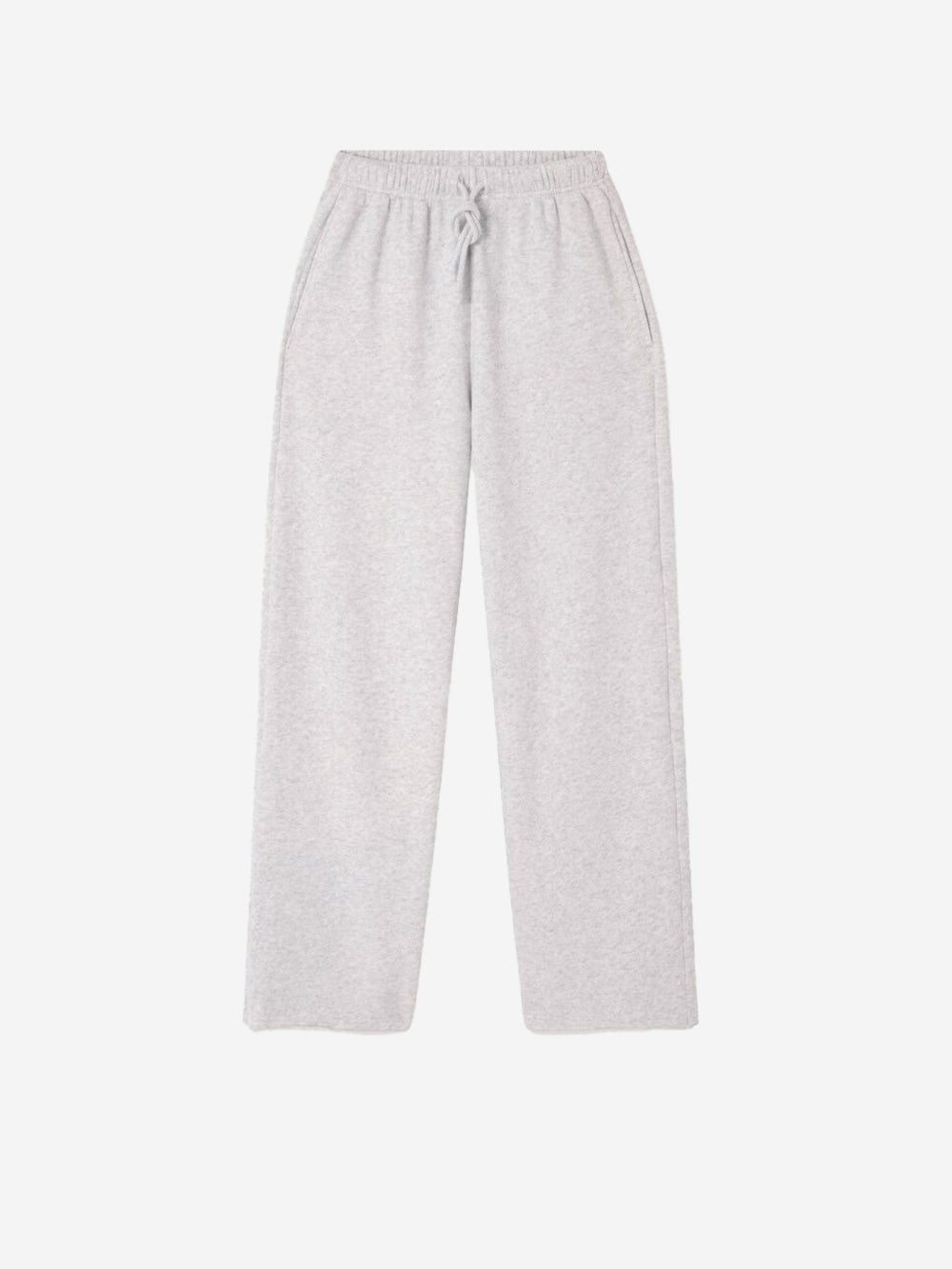 AMERICAN VINTAGE Pantaloni joggers grigi in cotone elasticizzato Grigio chiaro Urbanstaroma