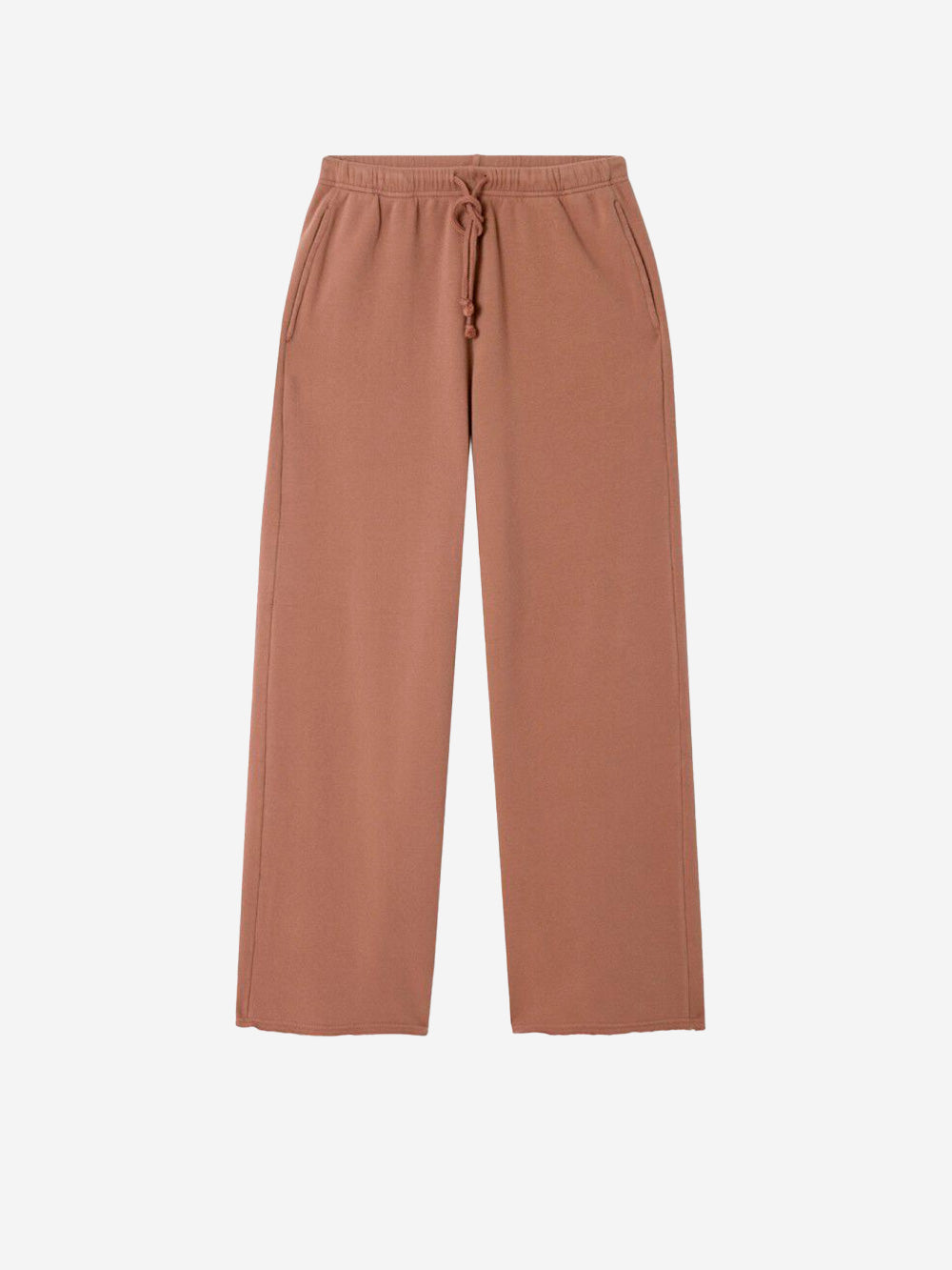 AMERICAN VINTAGE Pantaloni tuta jogging marroni in cotone elasticizzato Cioccolato Urbanstaroma
