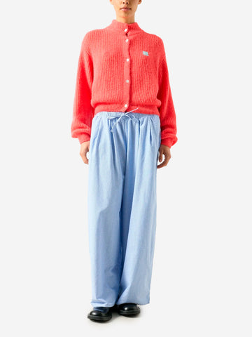 AMERICAN VINTAGE Pantaloni azzurri balloon in cotone blu