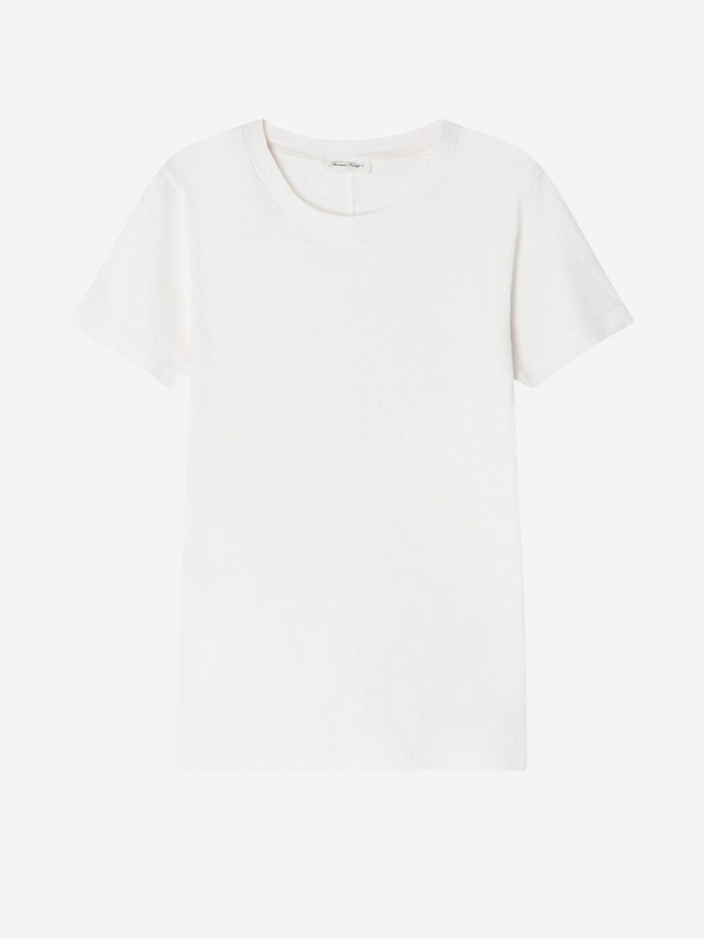 AMERICAN VINTAGE T-shirt bianca aderente in cotone sottile Bianco Urbanstaroma