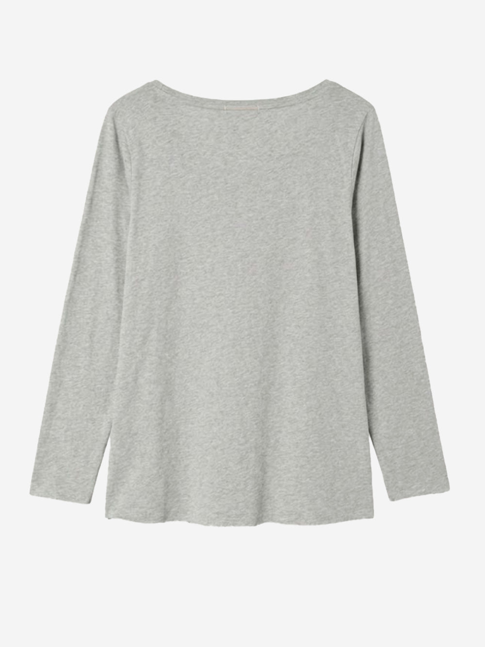 AMERICAN VINTAGE T-shirt grigia a manica lunga con scollo a barchetta Grigio Urbanstaroma