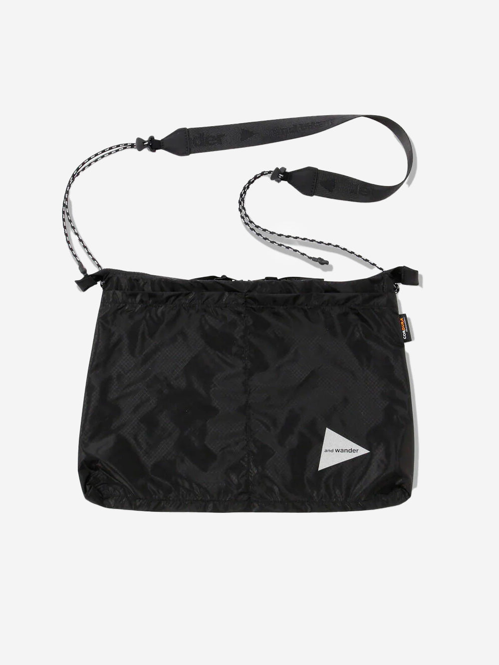 AND WANDER Borsa a tracolla 'Sil Sacocha' in nero (5l) Nero Urbanstaroma