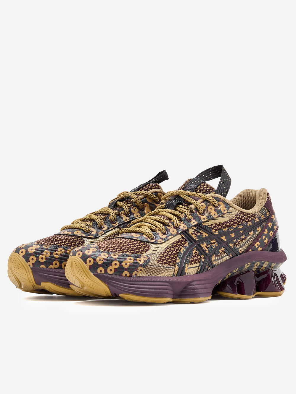 ASICS US7-S GEL-KINETIC FLUENT stile curato dallo Studio Kiko Kostadinov 'Beniimo Purple Lemongrass' Giallo viola Urbanstaroma