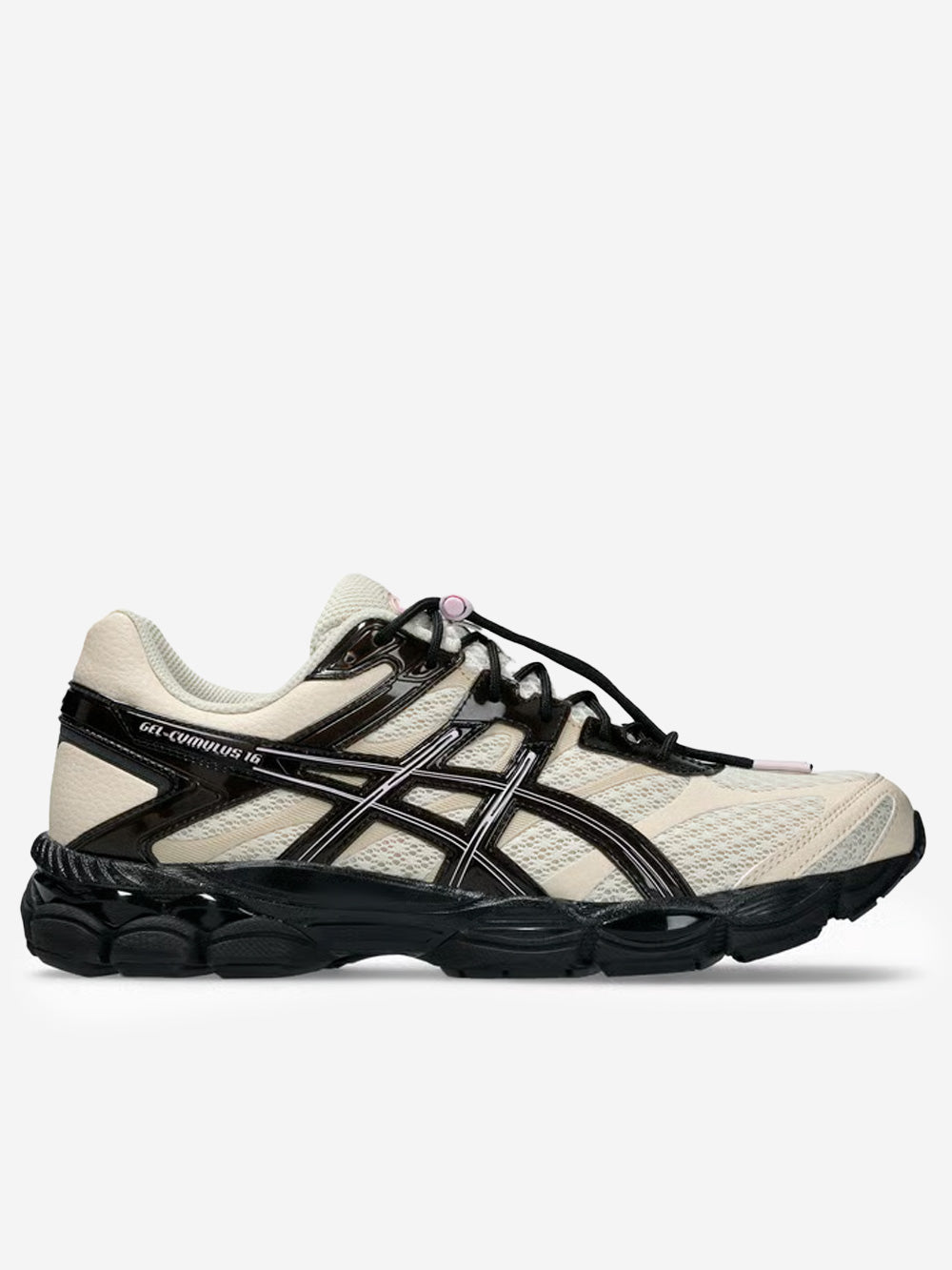 ASICS GEL CUMULUS 16 x Finesse 'Desert Rose' Beige nero Urbanstaroma