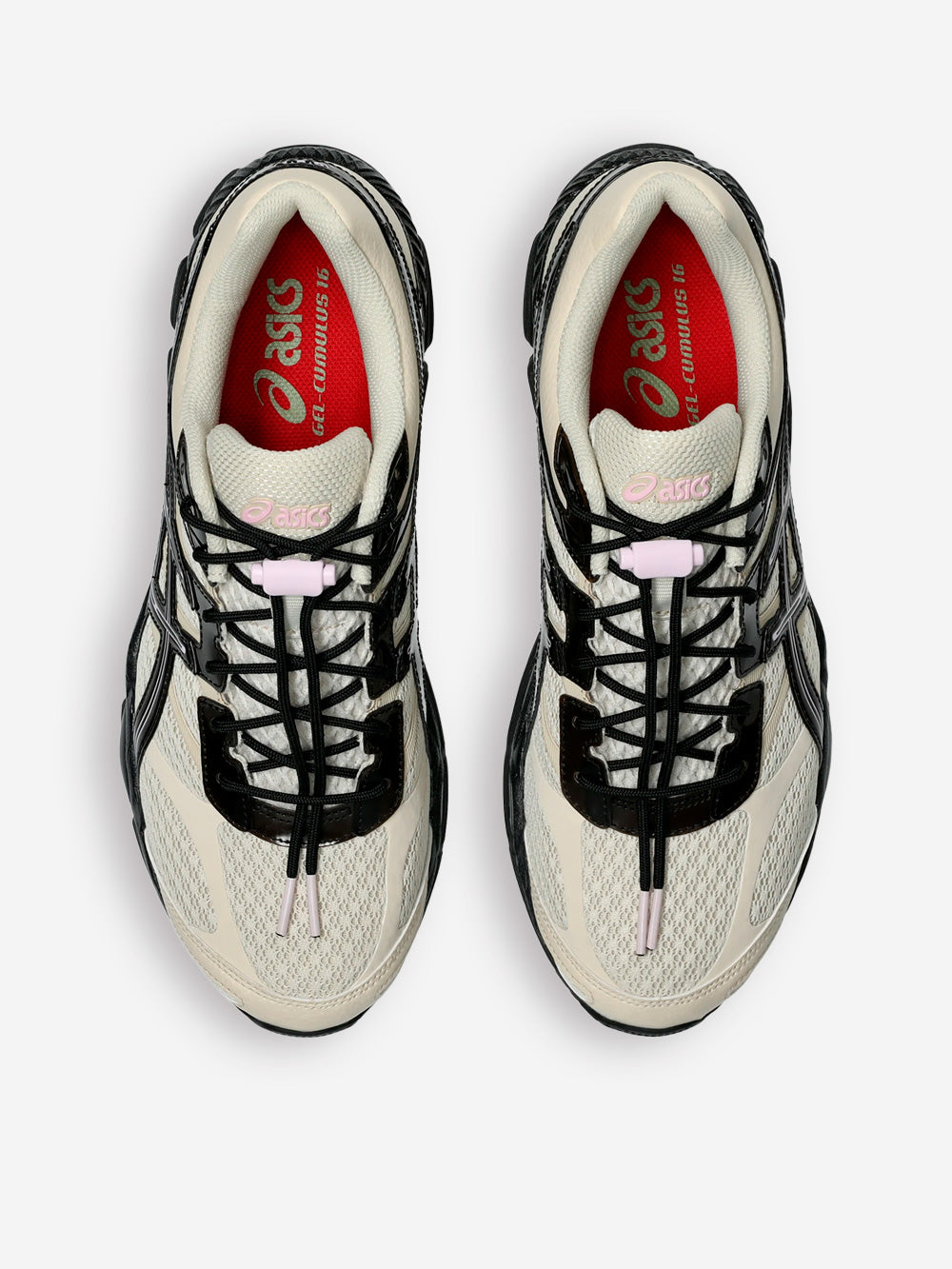 ASICS GEL CUMULUS 16 x Finesse 'Desert Rose' Beige nero Urbanstaroma
