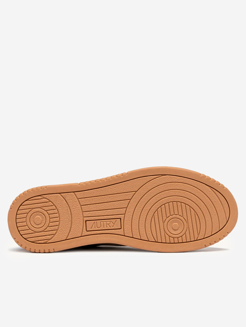 AUTRY M Medalist Low in suede tricolore beige, avorio e marrone Marrone Urbanstaroma
