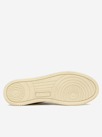 AUTRY W Medalist Low bianche e oro Bianco