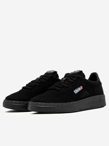 AUTRY M Medalist Easeknit low in maglia nere Nero