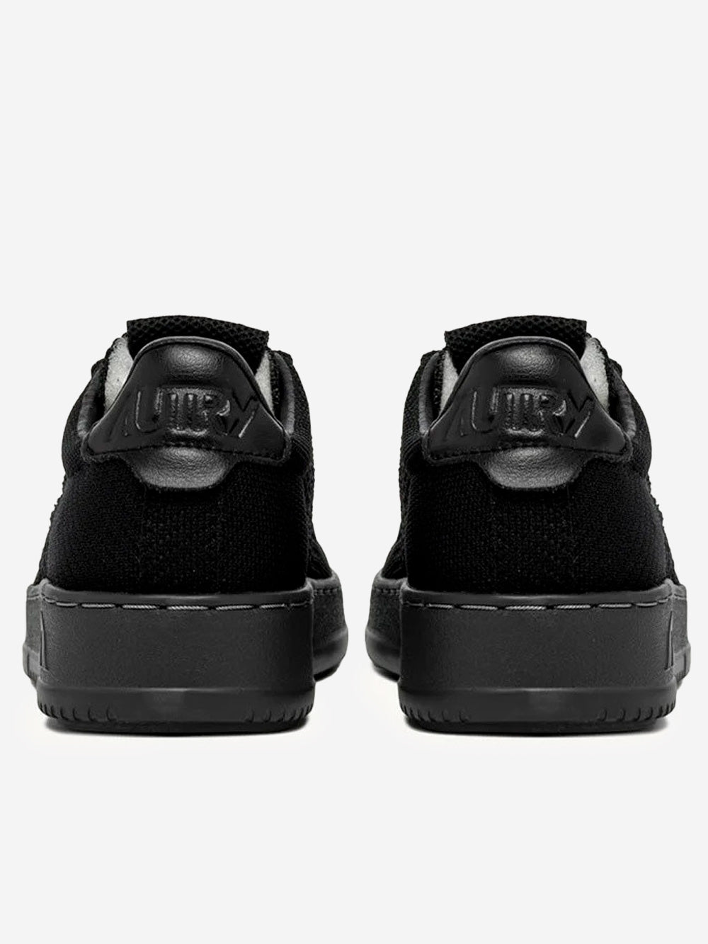 AUTRY M Medalist Easeknit low in maglia nere Nero Urbanstaroma