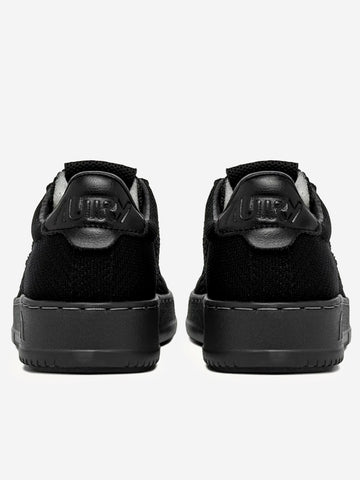 AUTRY M Medalist Easeknit low in maglia nere Nero