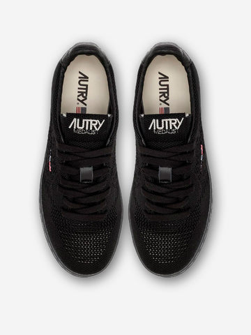 AUTRY M Medalist Easeknit low in maglia nere Nero