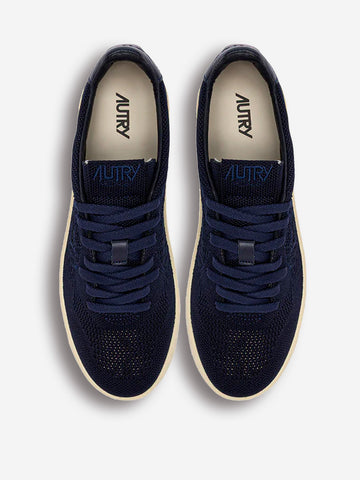 AUTRY M Medalist Easeknit low in maglia blu Blu
