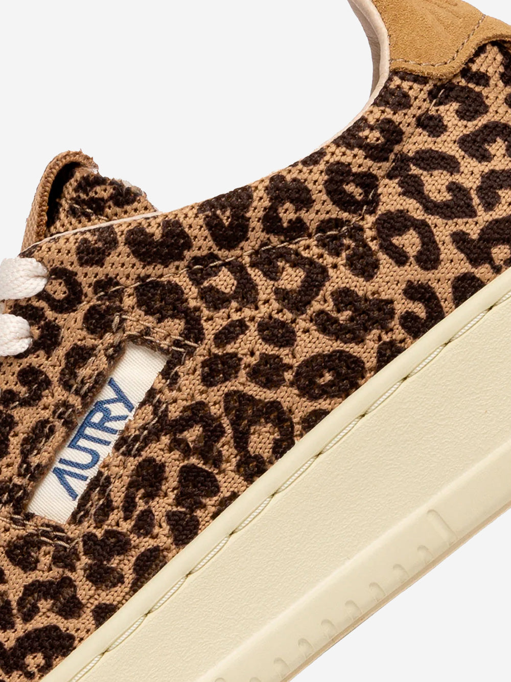 AUTRY W Medalist Low Easeknit leopardate Leopardato Urbanstaroma