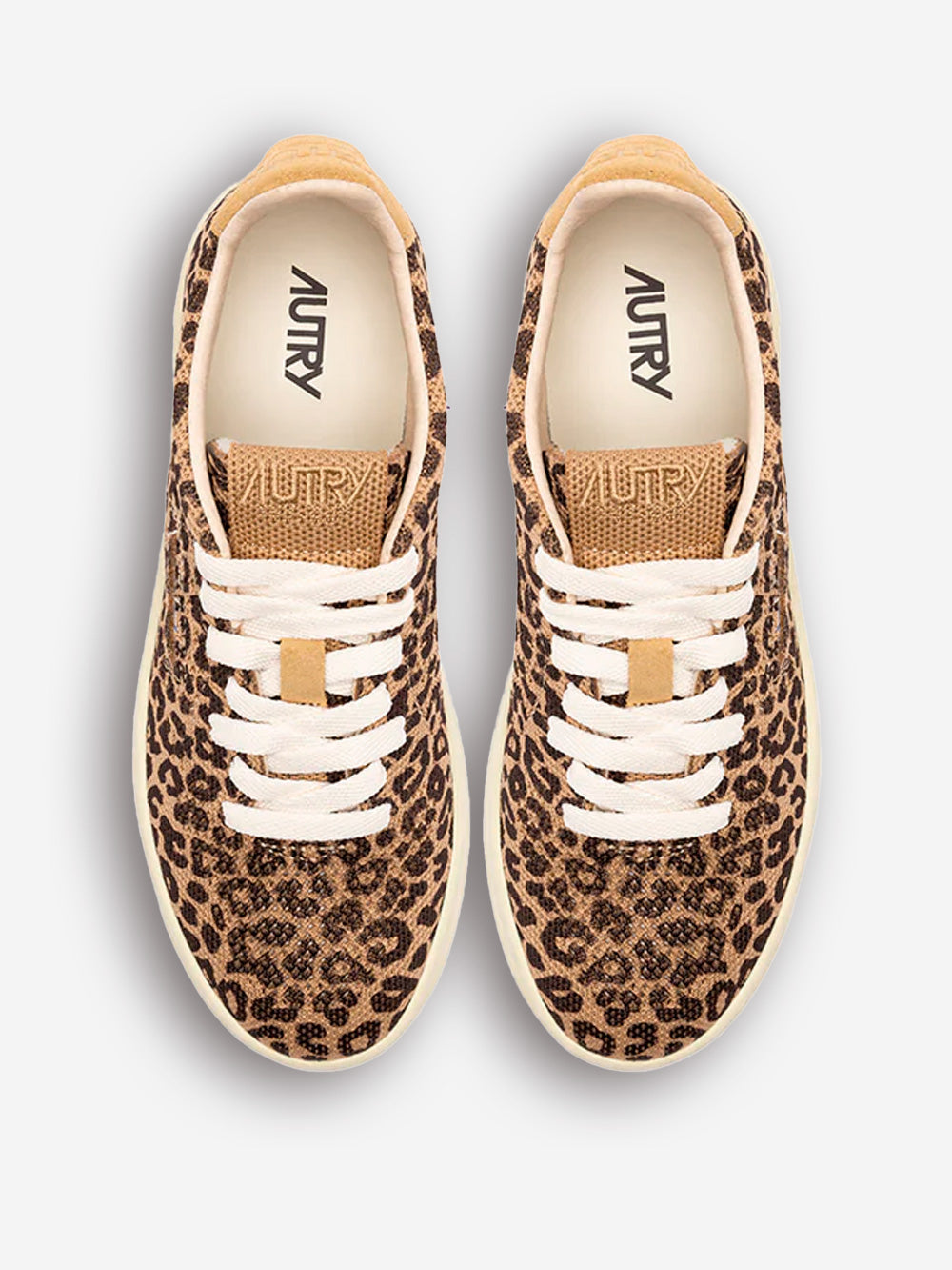AUTRY W Medalist Low Easeknit leopardate Leopardato Urbanstaroma