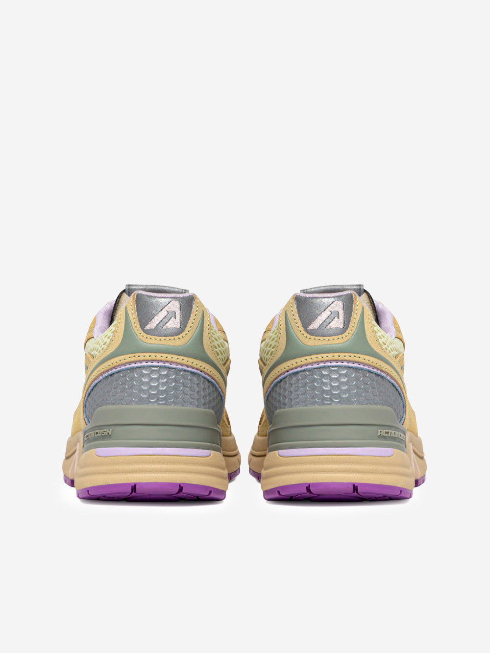 AUTRY M Hyperway in mesh e suede giallo Giallo Urbanstaroma