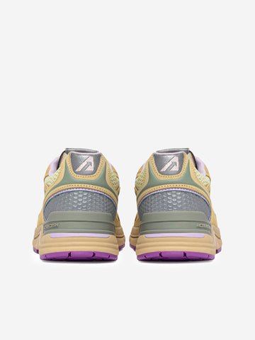 AUTRY M Hyperway in mesh e suede giallo Giallo