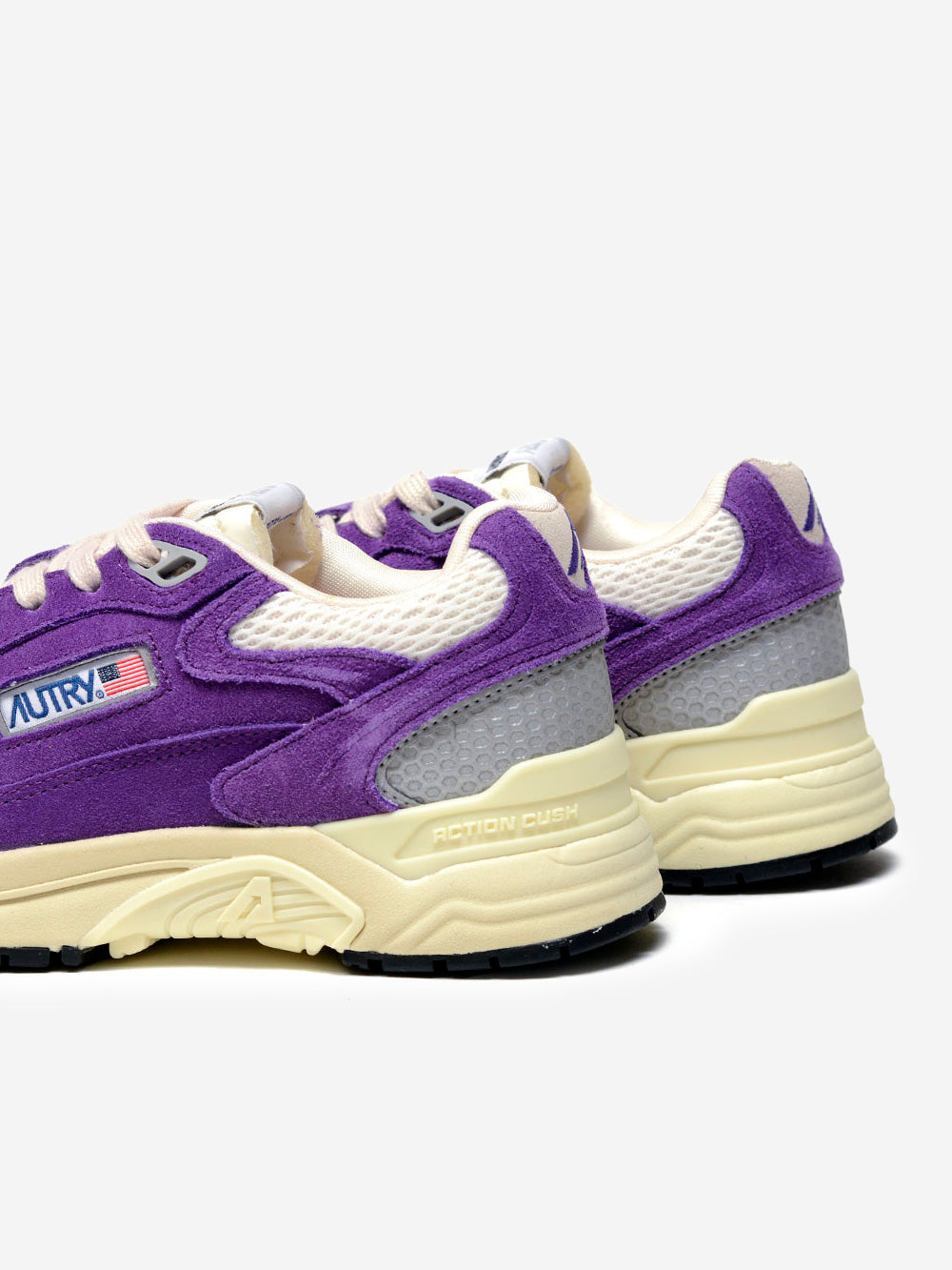 AUTRY M Hyperway in mesh e suede viola Viola Urbanstaroma