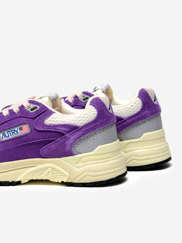 AUTRY M Hyperway in mesh e suede viola Viola