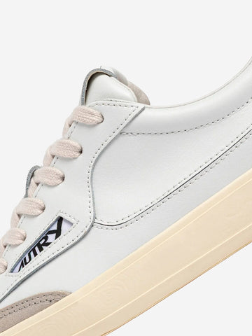AUTRY Windscape Low in pelle bianca Bianco