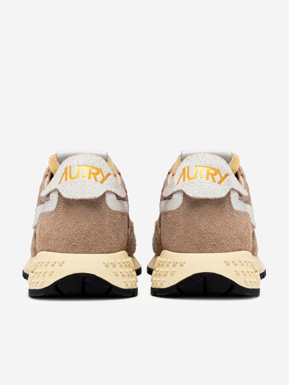 AUTRY W Reelwind Low in nylon e suede beige Beige Urbanstaroma