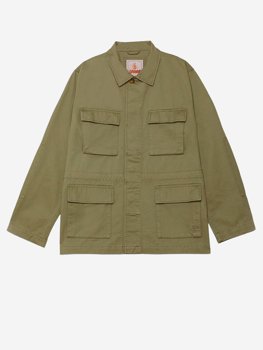 BARACUTA Giacca Field in twill verde Verde Urbanstaroma