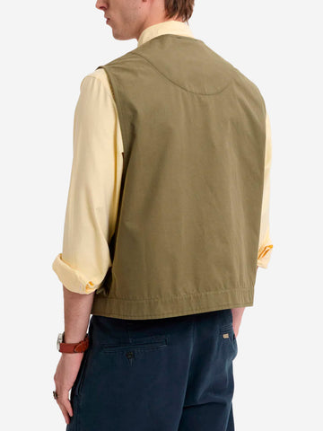 BARACUTA Gilet cargo Sailing in verde Verde