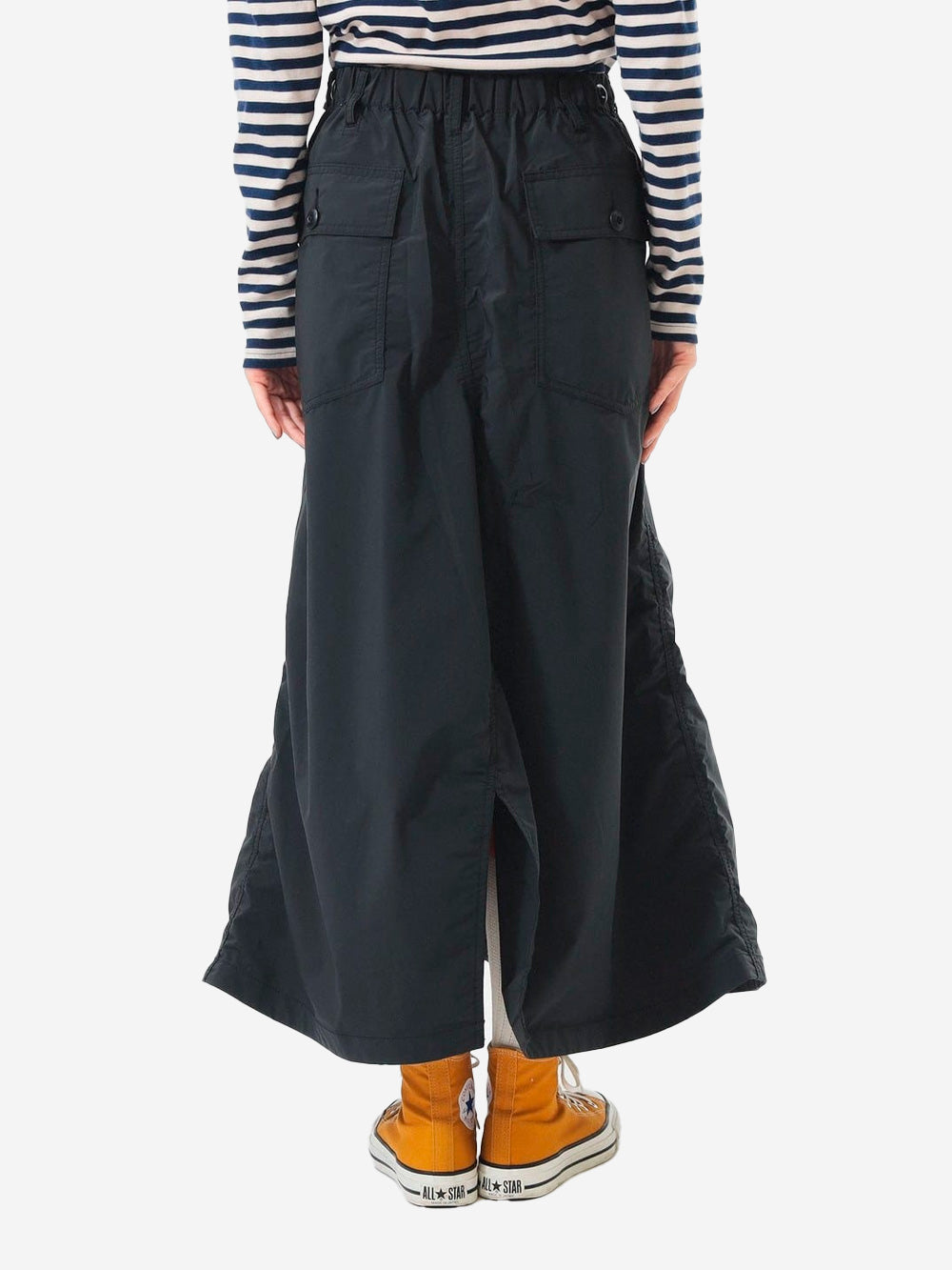 BEAMS BOY Gonna Baker in Tessuto Tecnico Solotex Nero Urbanstaroma