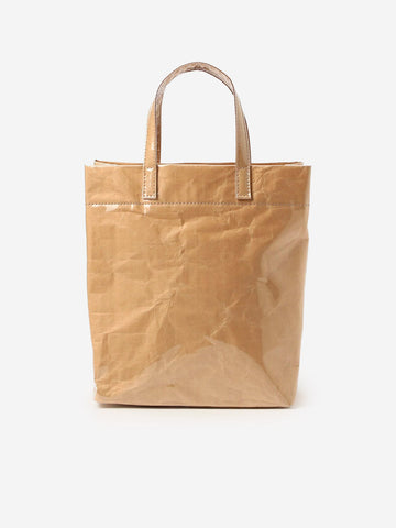 BEAMS BOY Logo Shopping Bag Beige