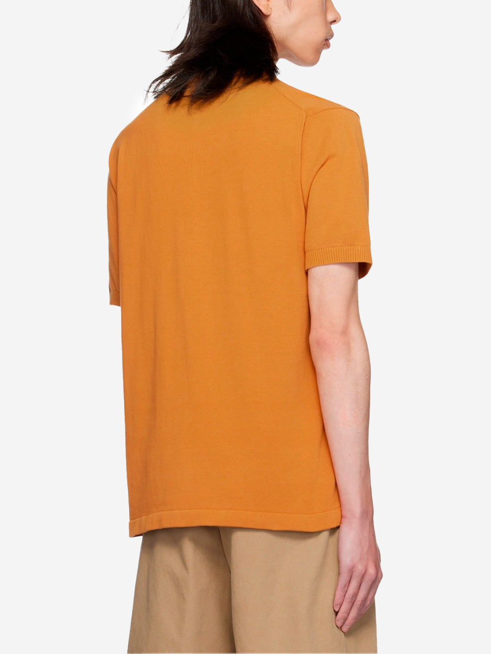 BEAMS PLUS Polo giallo senape in maglia 12G Senape Urbanstaroma